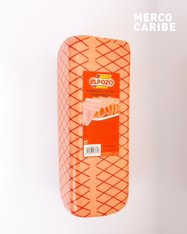 Fiambre York Sandwich (El Pozo) pieza de 4 Kg - Imagen 2