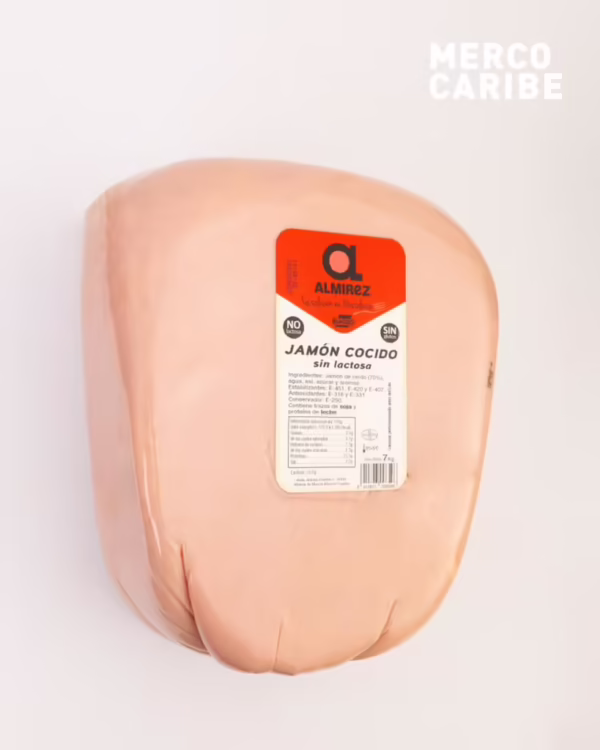 Jamon Cocido Almirez (El Pozo) sin lactosa pieza de 7 Kg