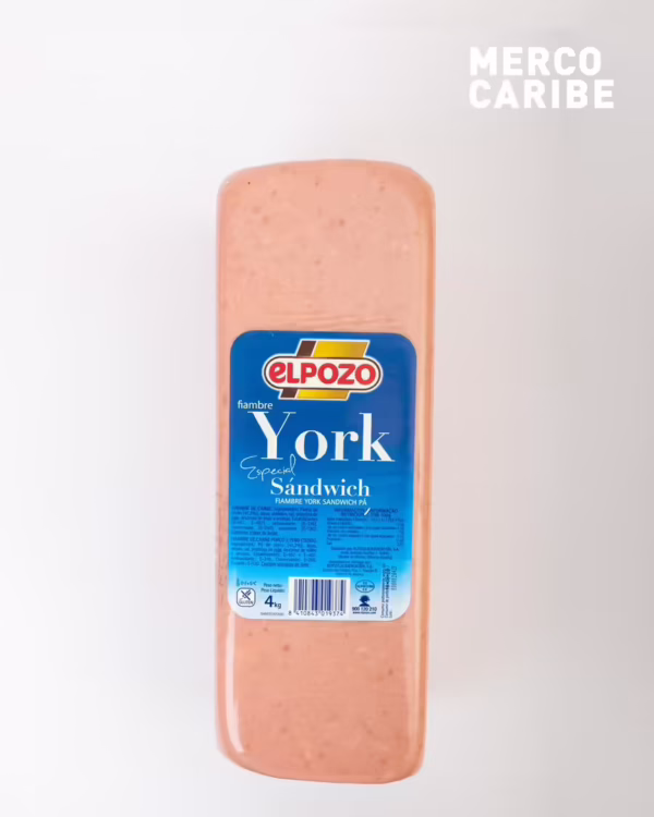Jamon York Sandwich (El Pozo) pieza de 4 Kg