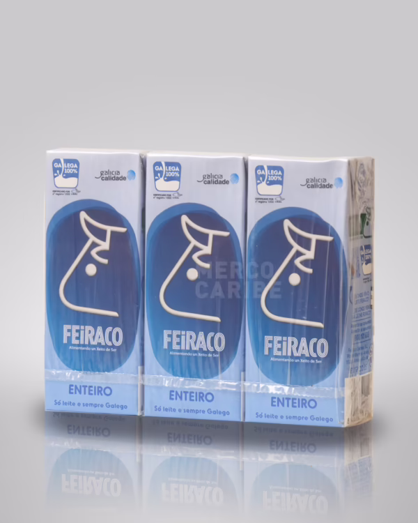 Leche Entera (Feiraco) 200ml pack de 3u