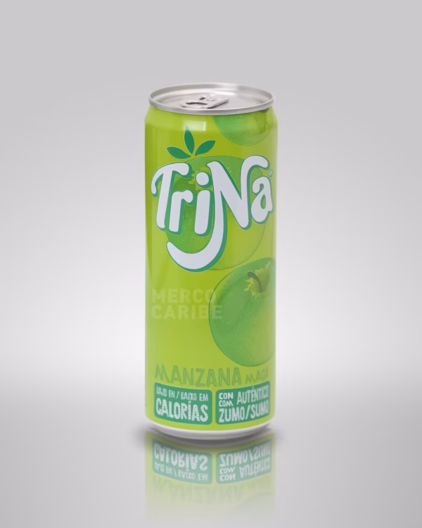 Refresco de Manzana (Trina) lata de 33cl