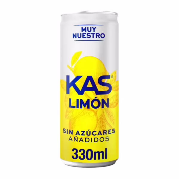 Refresco de Limon sin Azucar (KAS) lata de 33cl