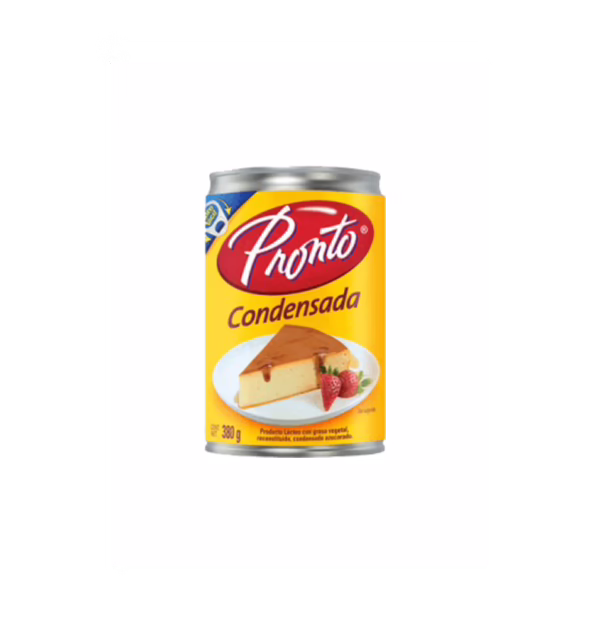 Leche Condensada (Pronto) lata de 380g (IP)