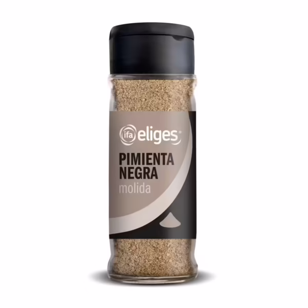 Pimienta Negra Molida (Ifa Eliges) frasco de 45g