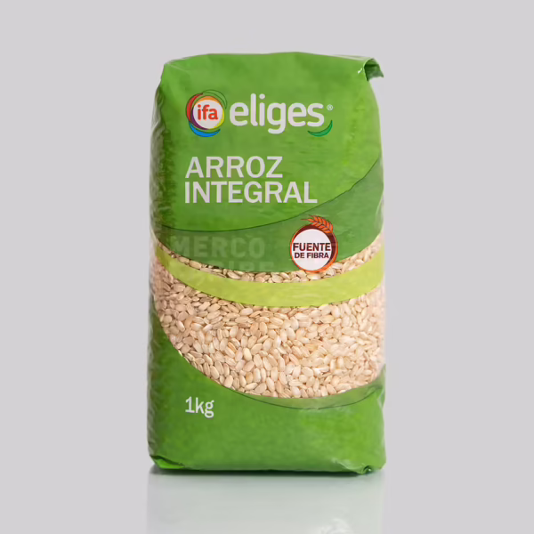 Arroz Integral (Ifa Eliges) paquete de 1 Kg