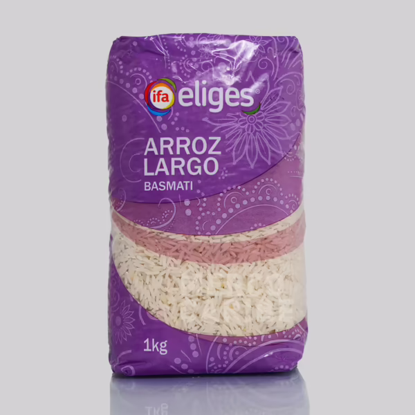 Arroz Largo Basmati (Ifa Eliges) paquete de 1 Kg