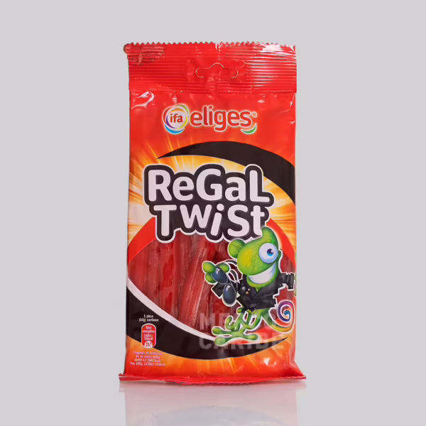 Regaliz Rojo Regal Twist (Ifa Eliges) paquete de 150g