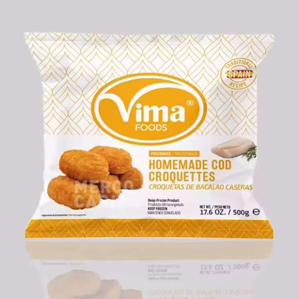 Croqueta Casera de bacalao (Vima) paquete de 500g
