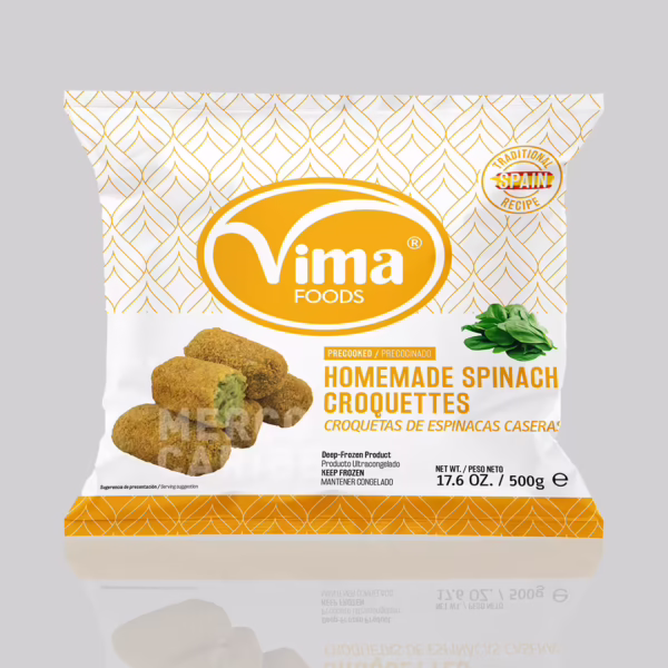 Croqueta Casera de Espinacas (Vima) paquete de 500g