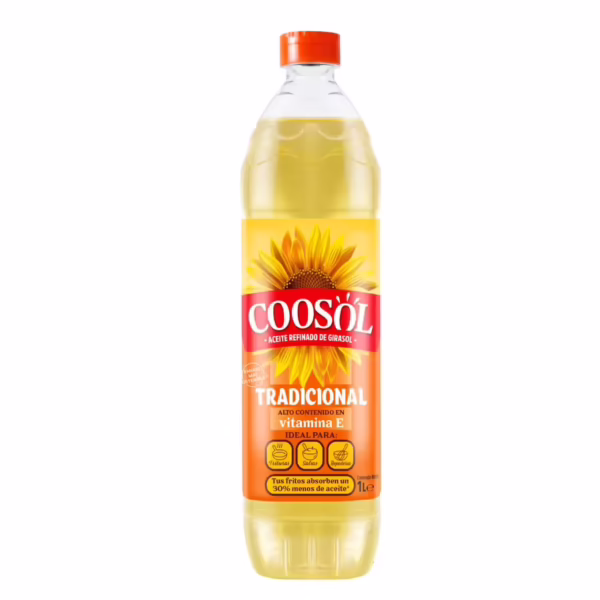 Aceite de Girasol (Coosol) botella de 1L