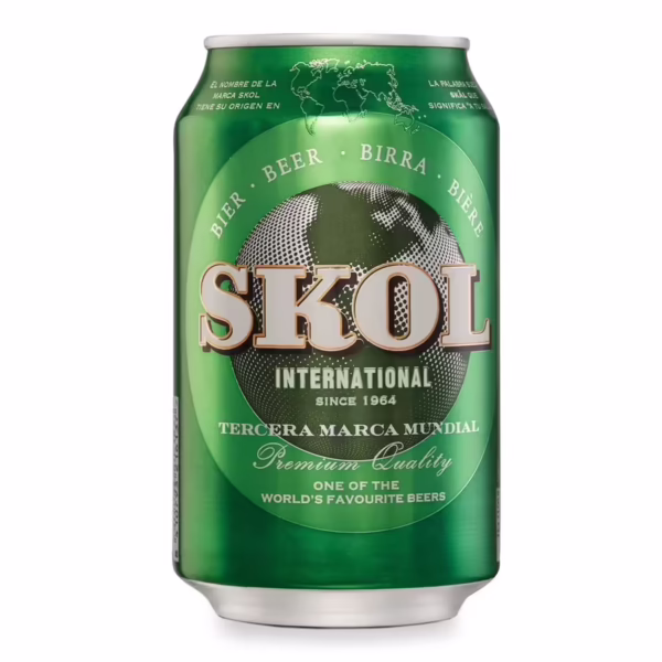 Cerveza (Skol) lata 33cl