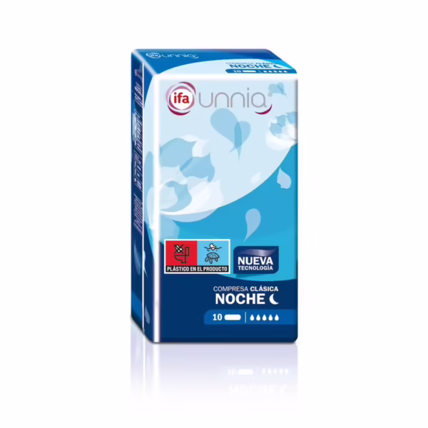 Compresa Noche Clasica (IFA UNNIA) paquete de 10u
