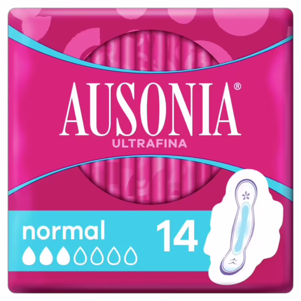 Compresas Ultrafinas Alas Normal (Ausonia) paquete de 14u