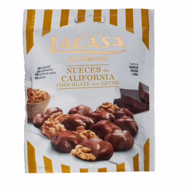 Nueces de Chocolate con Leche (Lacasa) 115g