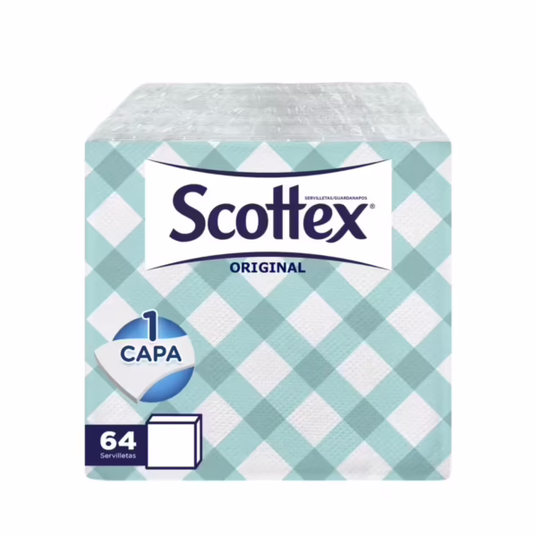 Servilleta de Papel 30x30 (Scottex) 64u