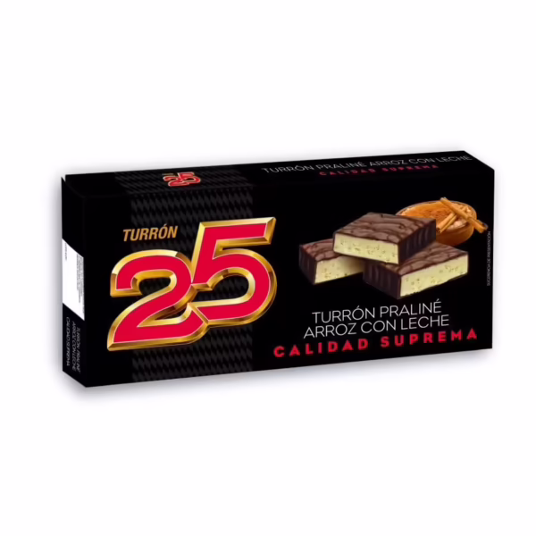 Turron Praline de Arroz con Leche (Turron 25) 200g