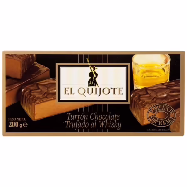 Turron Trufado al Whisky (El Quijote) 200g