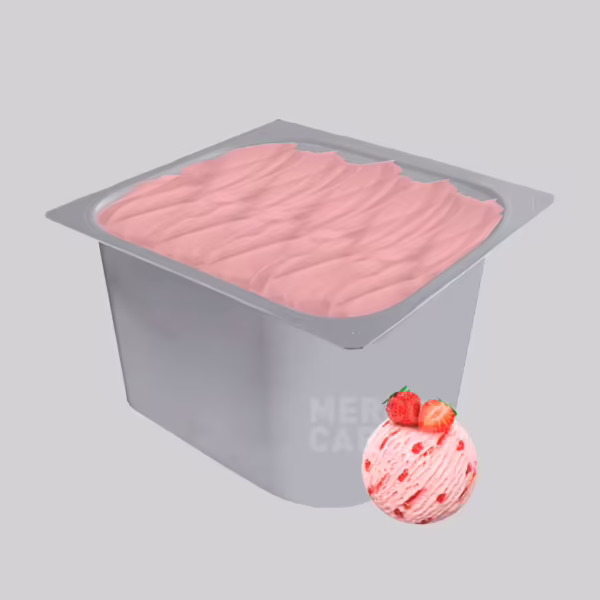 Helado de Fresa (KTC) tina de 2,5L