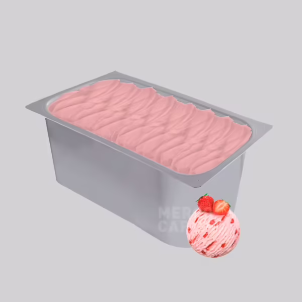 Helado de Fresa (KTC) tina de 5L