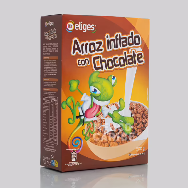 Cereales Arroz Infl.Chocolat.Ifa Eliges 500G.