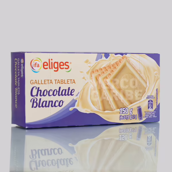 Galletas Tabl. Chocolate Blanco (Ifa Eliges) 150G