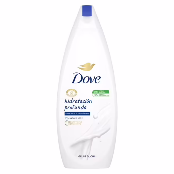 Gel Dove Hidratacion Profunda 600 Ml.
