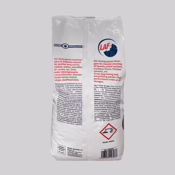 Detergente en Polvo LAF 5Kg (SP) - Imagen 2