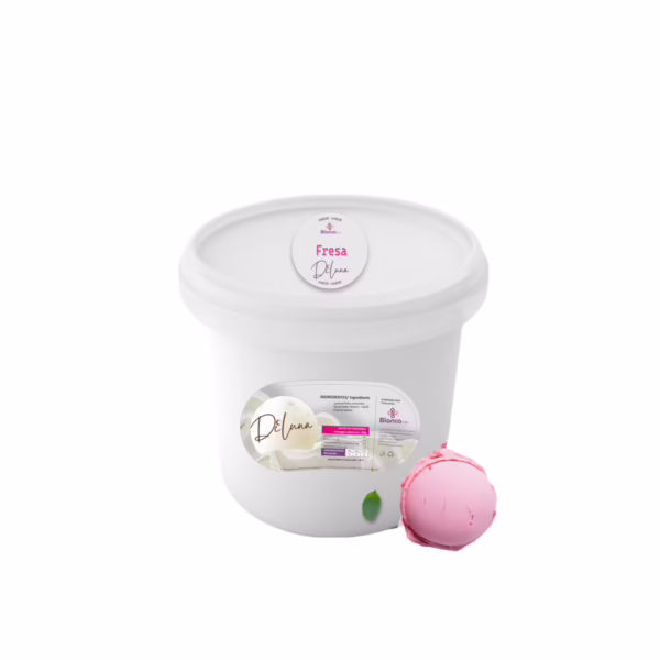 Helado de Fresa -Industrial- (Di Luna) 4lt
