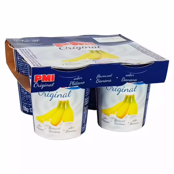 Yogur de Platano (Pascual PMI) 4 x 120g (IP)