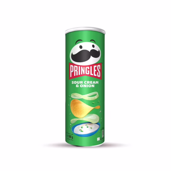 Pringles Sabor Cream Onion 165g
