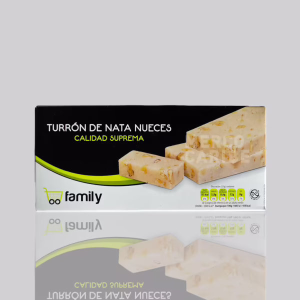 Turron de Nata y Nueces (Family) 200g
