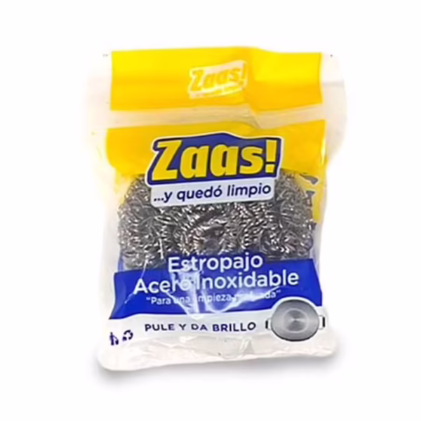 Estropajo de Acero Inoxidable (Zaas) 18g