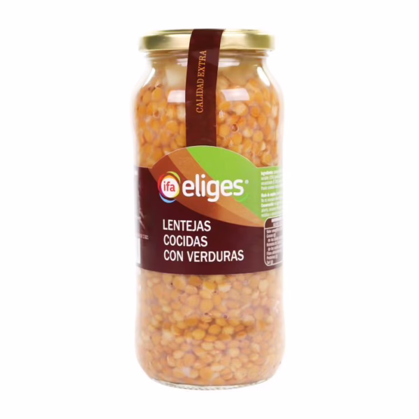 Lentejas con Verduras (Ifa Eliges) Frasco 400g E