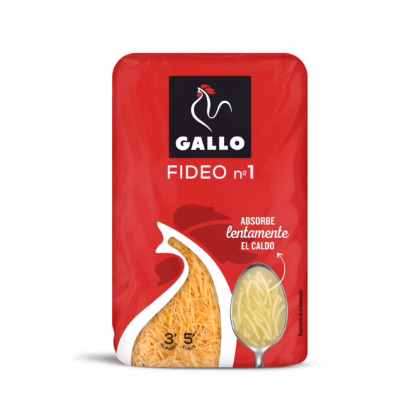 Fideo Nº1 (Gallo) 450g