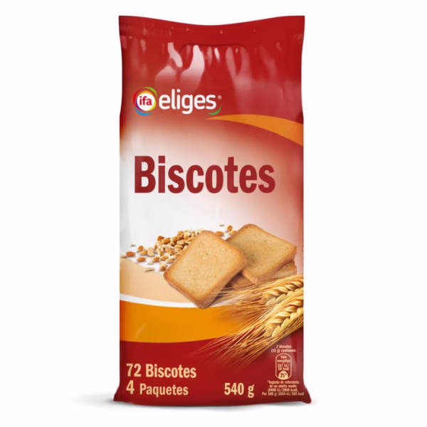 Biscotes Tradicionales (Ifa Eliges) 72 Rebanadas 540g