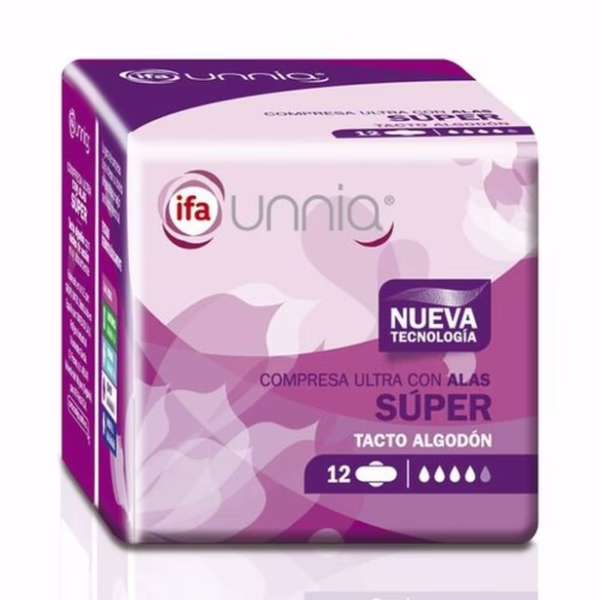 Compresa Ultra Alas Super (Ifa Unnia) 12ud.