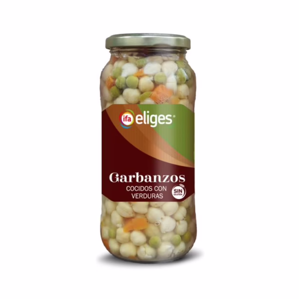 Garbanzos c/Verduras (Ifa Eliges) 400g