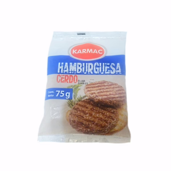 Hamburguesa de Cerdo (Karmac) 75g