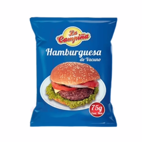 Hamburguesa de Res (La Campiña) 75g