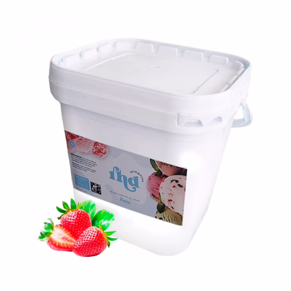 Helado Especial de Crema Fresa Bombón (Rhd) 4L