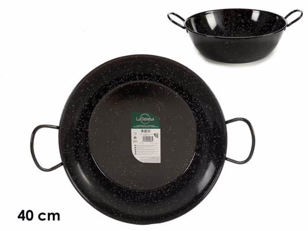 Sartén Honda Esmaltada con Asas (La Dehesa) 40 cm
