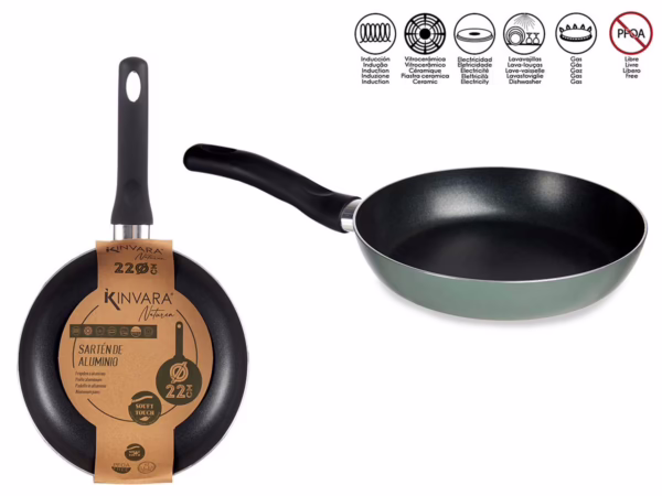 Sarten Aluminio Verde (Kinvara) 22cm