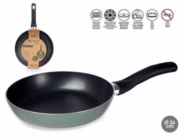 Sarten Aluminio Verde (Kinvara) 26cm