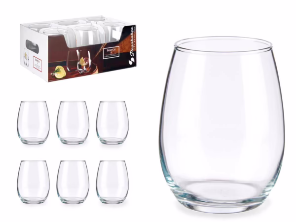Vasos Amber (Pasabahce) 350ml Set 6ud.