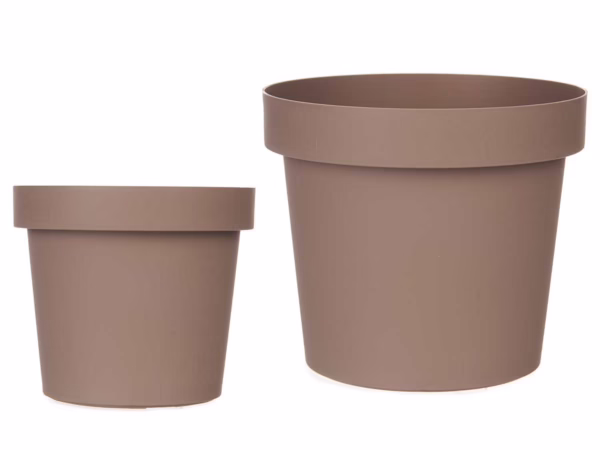 Maceta Plástico Marrón (Iver Garden) 25cm