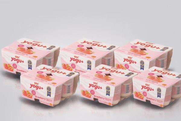 Yogurt de Fresa Larga Vida (Feiraco) 6 pack de 4x125g