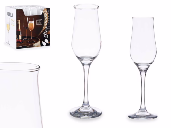 Copa Champan Wavy (Pasabahce) Set 6ud. 190ml