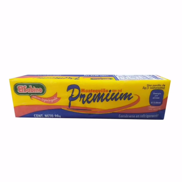 Mantequilla con Sal Premium (El Sabino) 90g