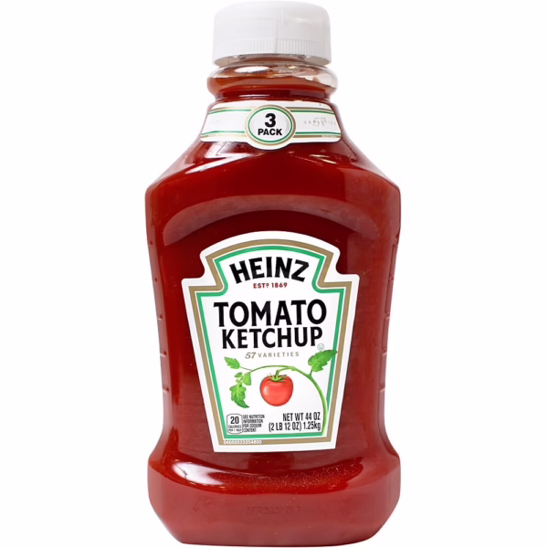 Ketchup - Tomato Ketchup (Heinz) 44oz 1.25Kg