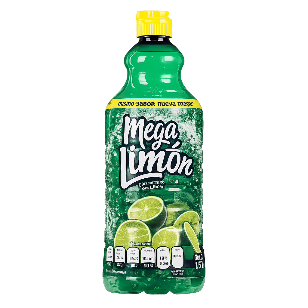 Jugo Concentrado Limón (Mega Alimentos) 1L